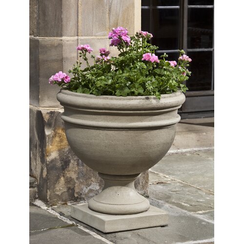 Campania International Inc Montgomery Cast Stone Urn Planter Wayfair